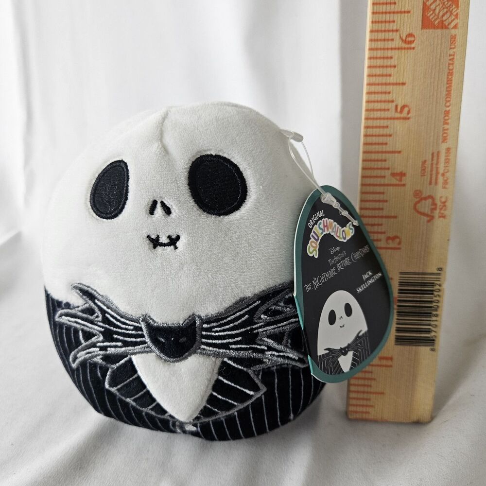 Squishmallows Halloween 2021 5"inch Nightmare‎ Before Christmas Jack Skellington